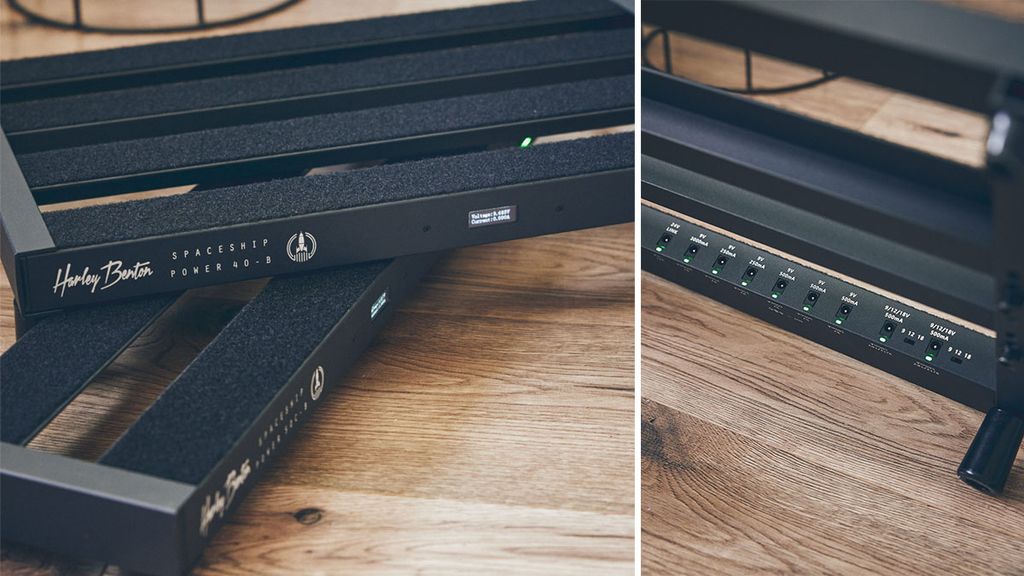 Harley Benton’s new pedalboards feature a builtin power supply and