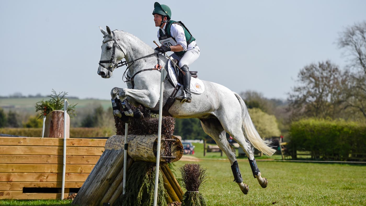 Austin O'connor riding COLORADO BLUE Aston-le-Walls Elite 31 03 2021