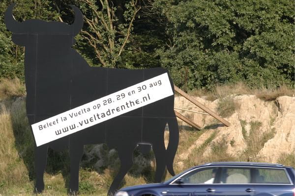 The Drenthe region is gearing up for the arrival of La Vuelta and has the bulls to prove it.