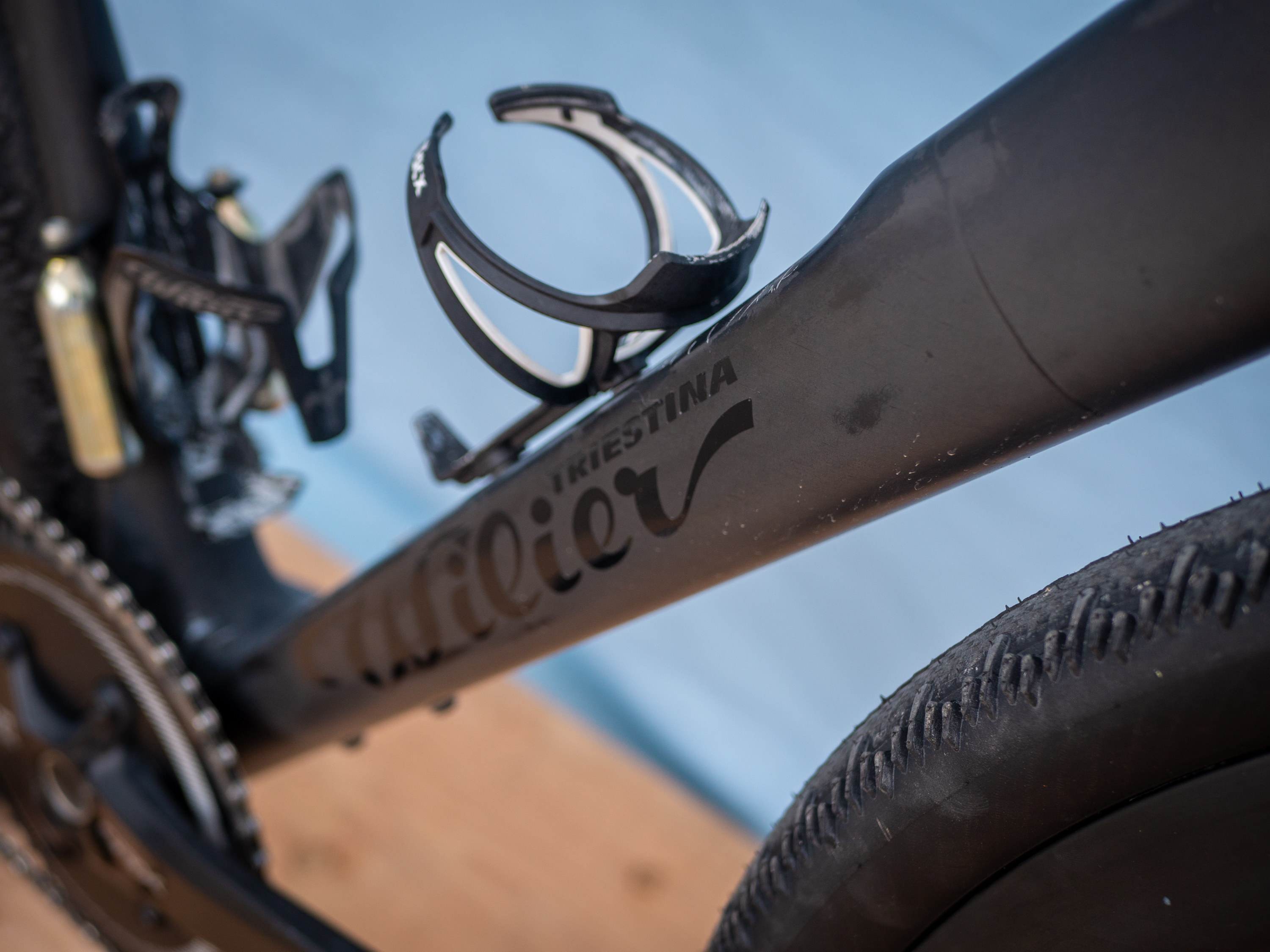 Close up photos of the Wilier gravel bike found at Unbound