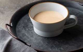A cup of malted milk