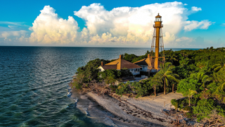 The lighthouse at Sanibel Island in Florida