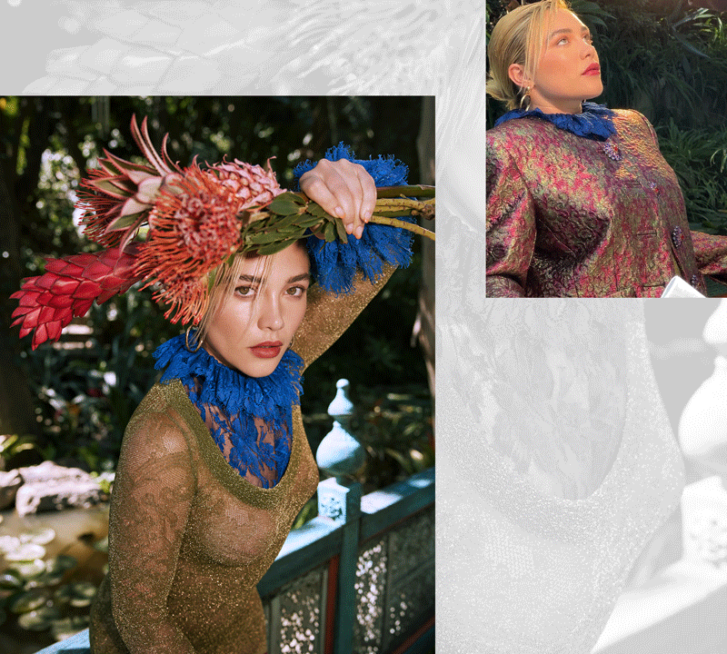 Florence Pugh for Who What Wear May Cover