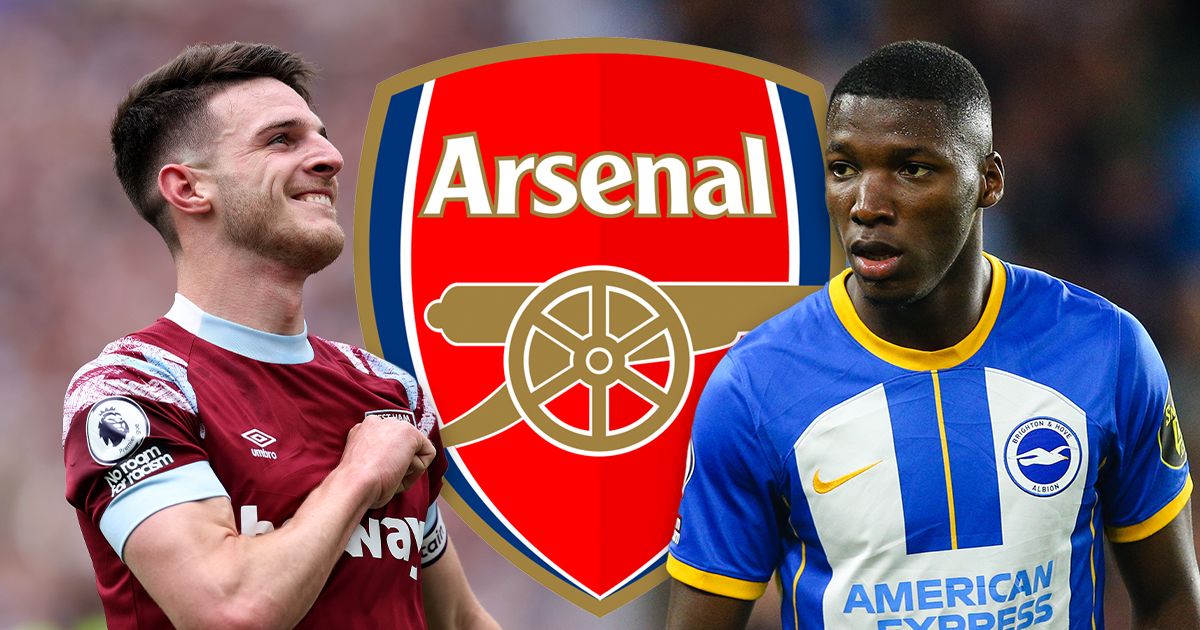 Arsenal report: With Declan Rice as good as done, Moises Caicedo is next on the list