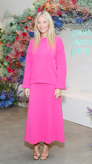 Gwyneth Paltrow Celebrates The Launch Of good.clean.goop at Goop on October 18, 2023 in Santa Monica, California