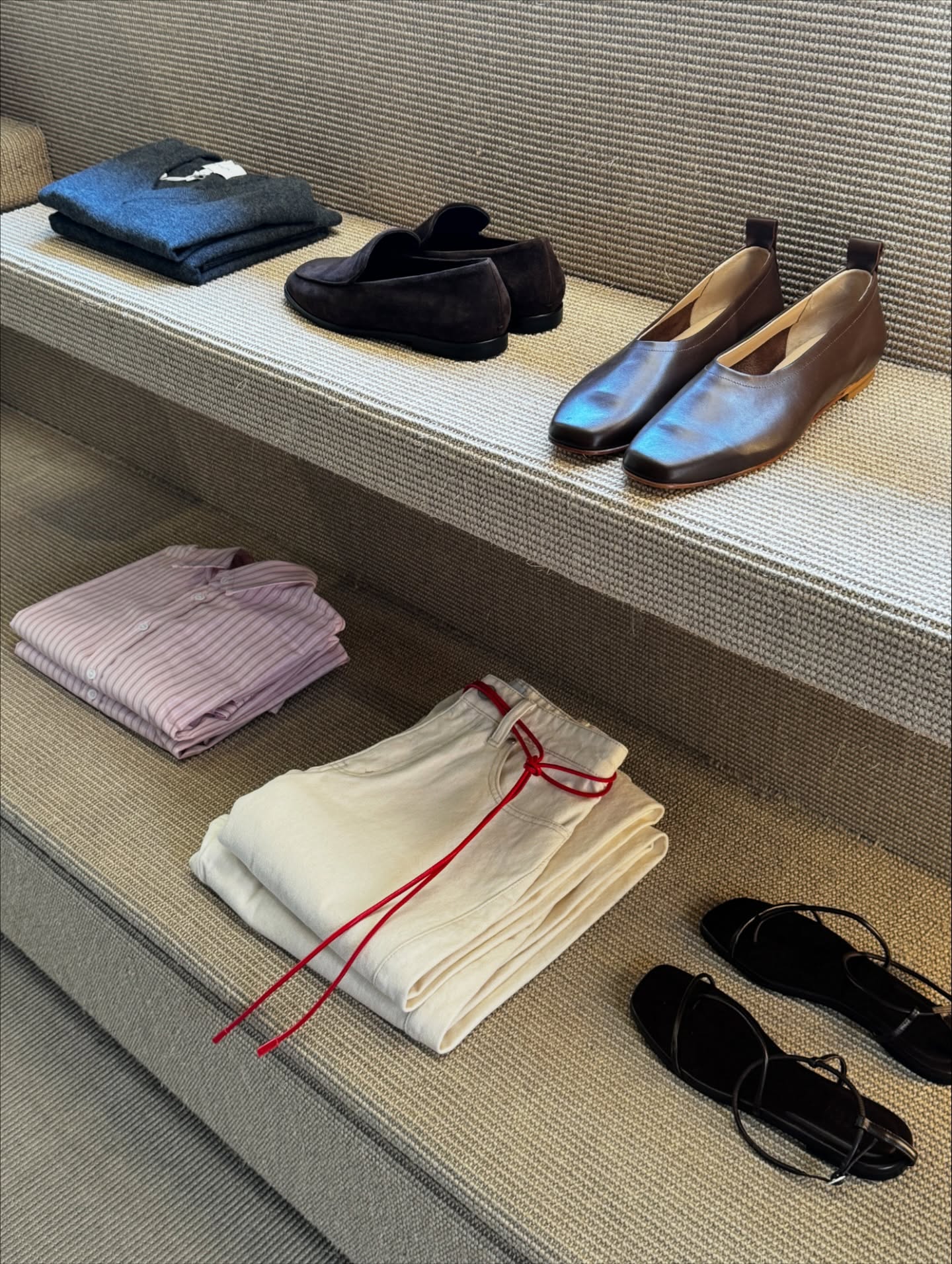 An image of the interiors of Friends With Frank, an Australian sustainable fashion brand, boutique.