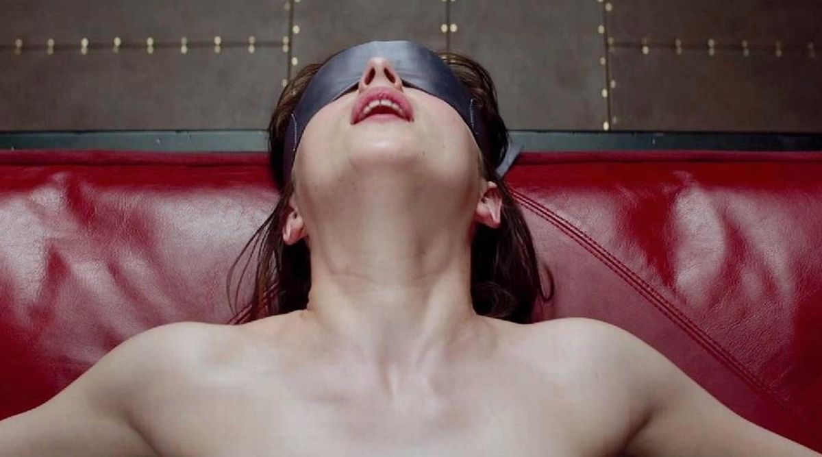 50 SHADES OF GREY 2015 Focus Features film with Dakota Johnson