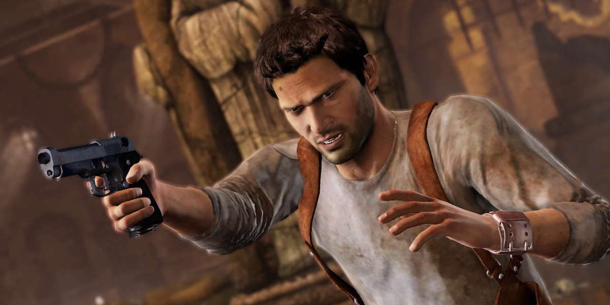 Uncharted Image Compares Video Game Sully and Nathan Drake to How