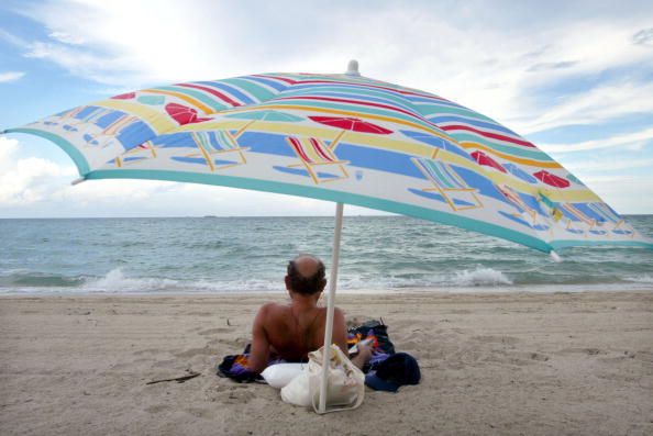 A beach in Florida.