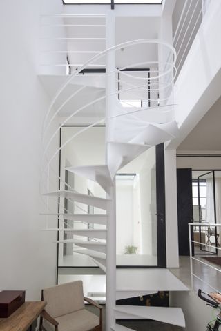 Broudo house spiral staircase