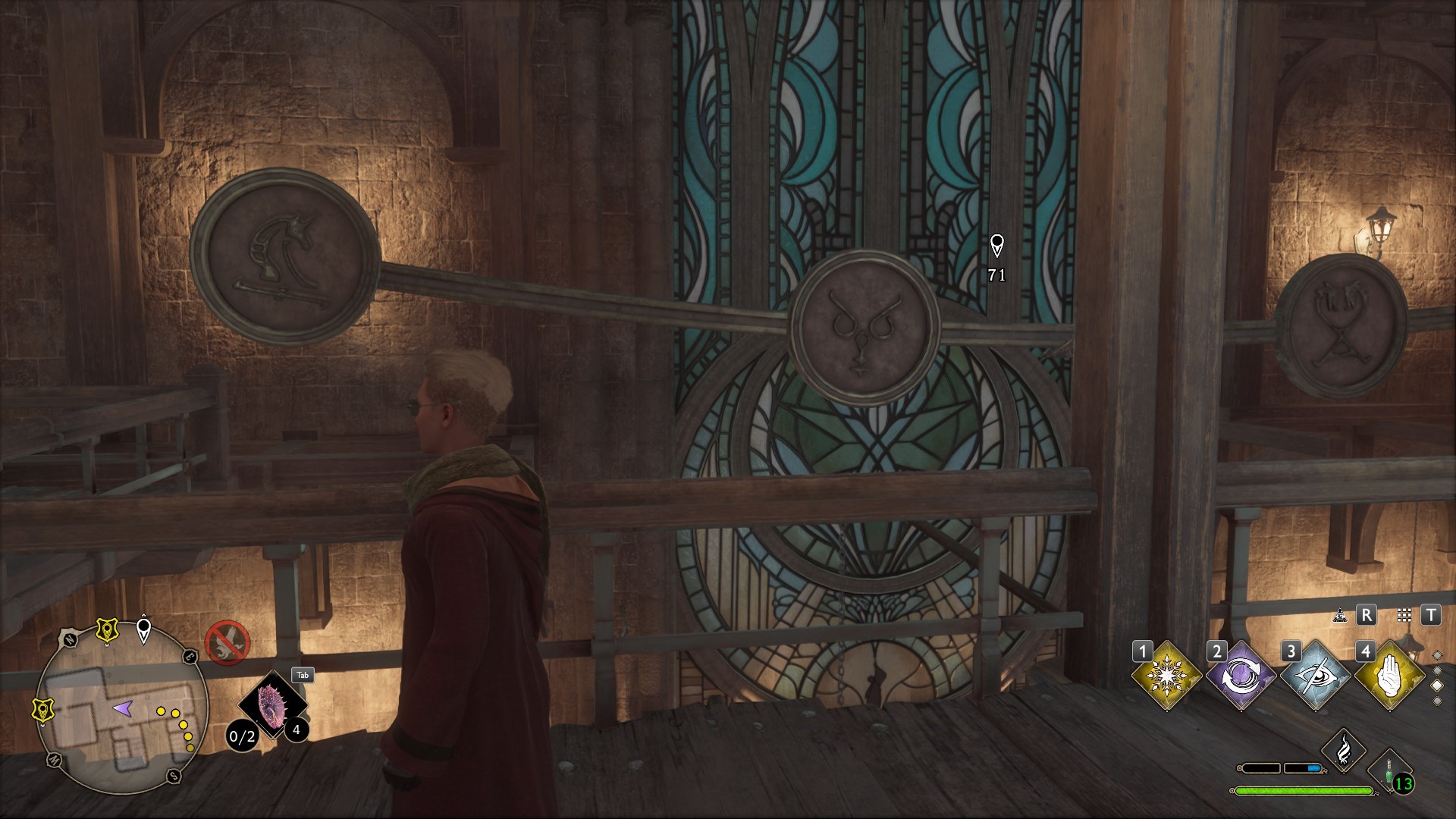 Hogwarts Legacy Clock Tower puzzle - symbols for the doors