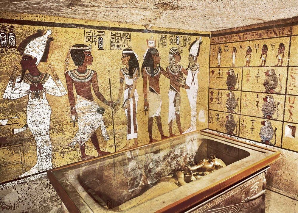 King Tut&#039;s tomb in Egypt&#039;s Valley of the Kings.