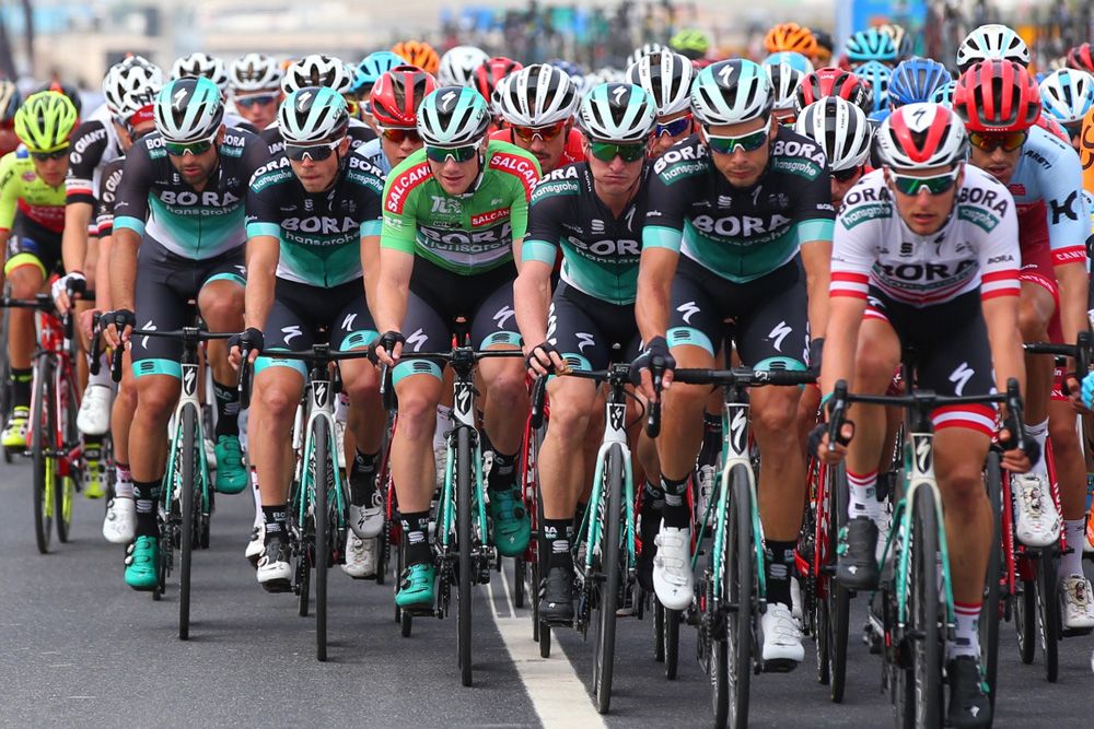 Bora-Hansgrohe work to set up Sam Bennett