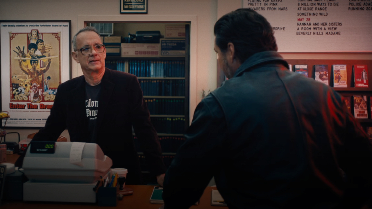 Tom Hanks and Pedro Pascal in Freaky Tales