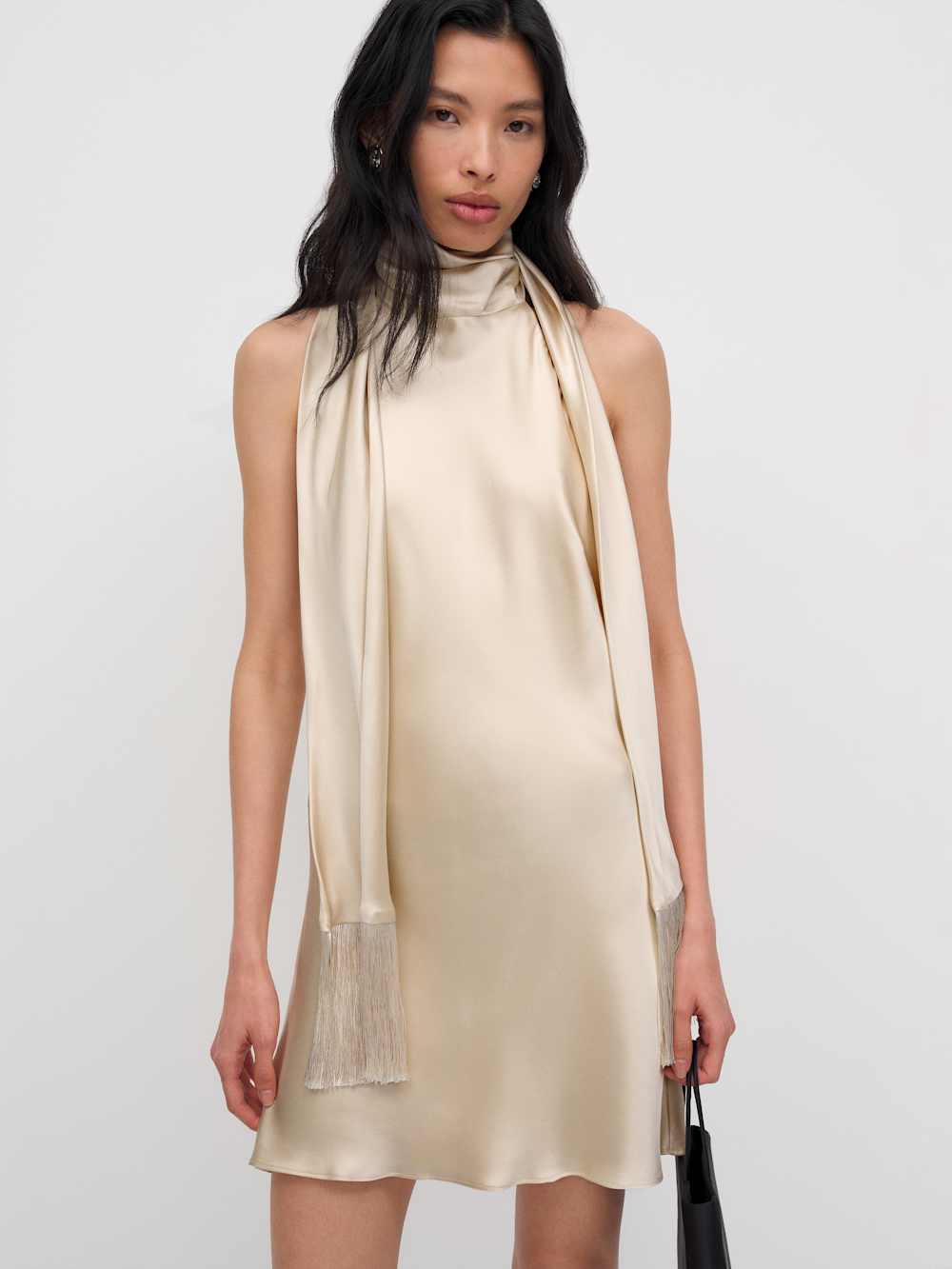 Reformation Helen Silk Dress