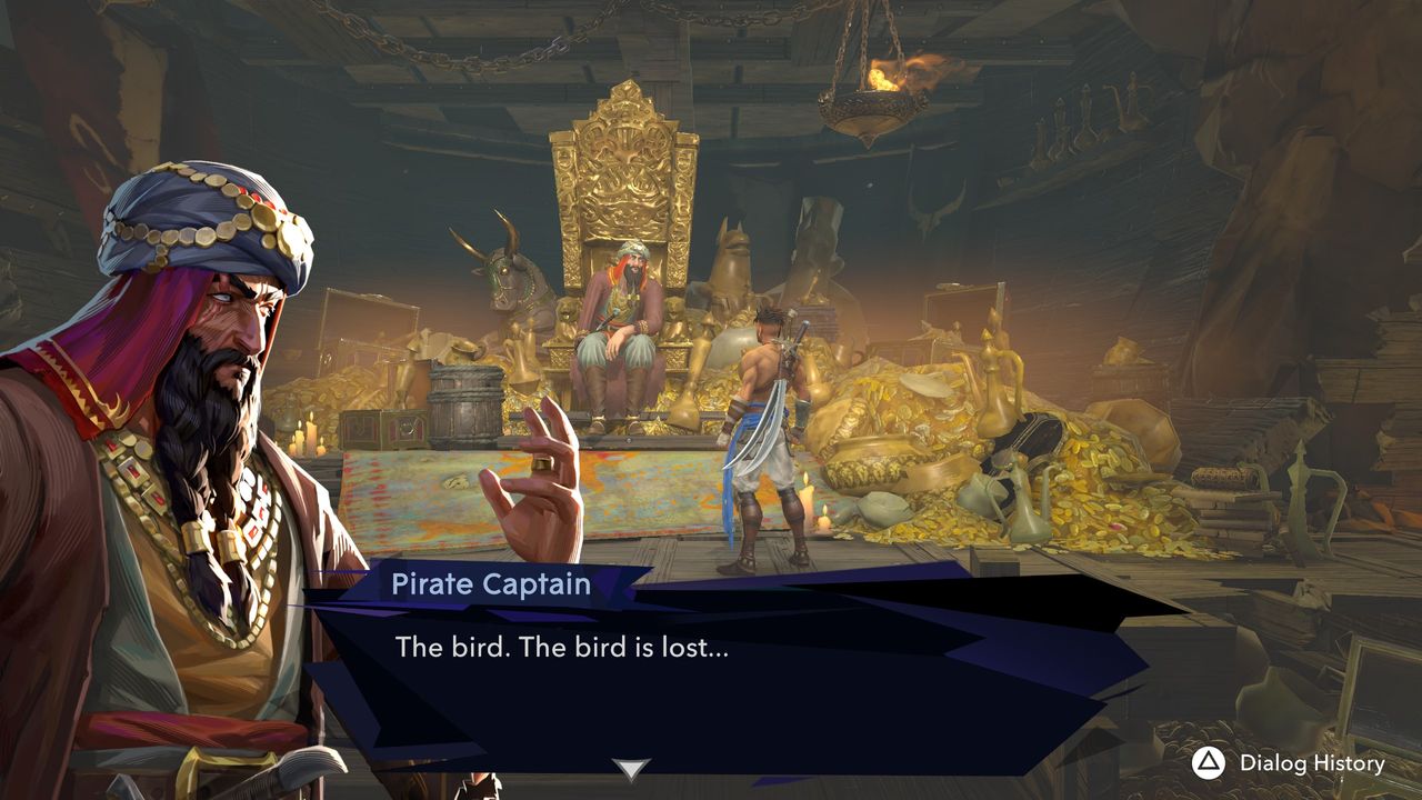 Prince of Persia: The Lost Crown sidequests - Pirate Captain