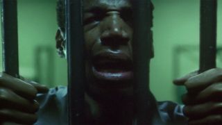 Marlon Wayans as Tyrone behind bars in Requiem For A Dream