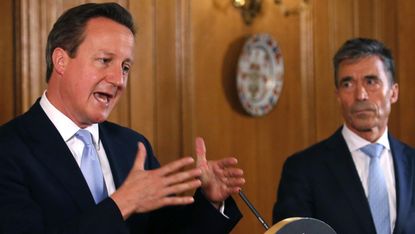 David Cameron and Fogh Rasmussen