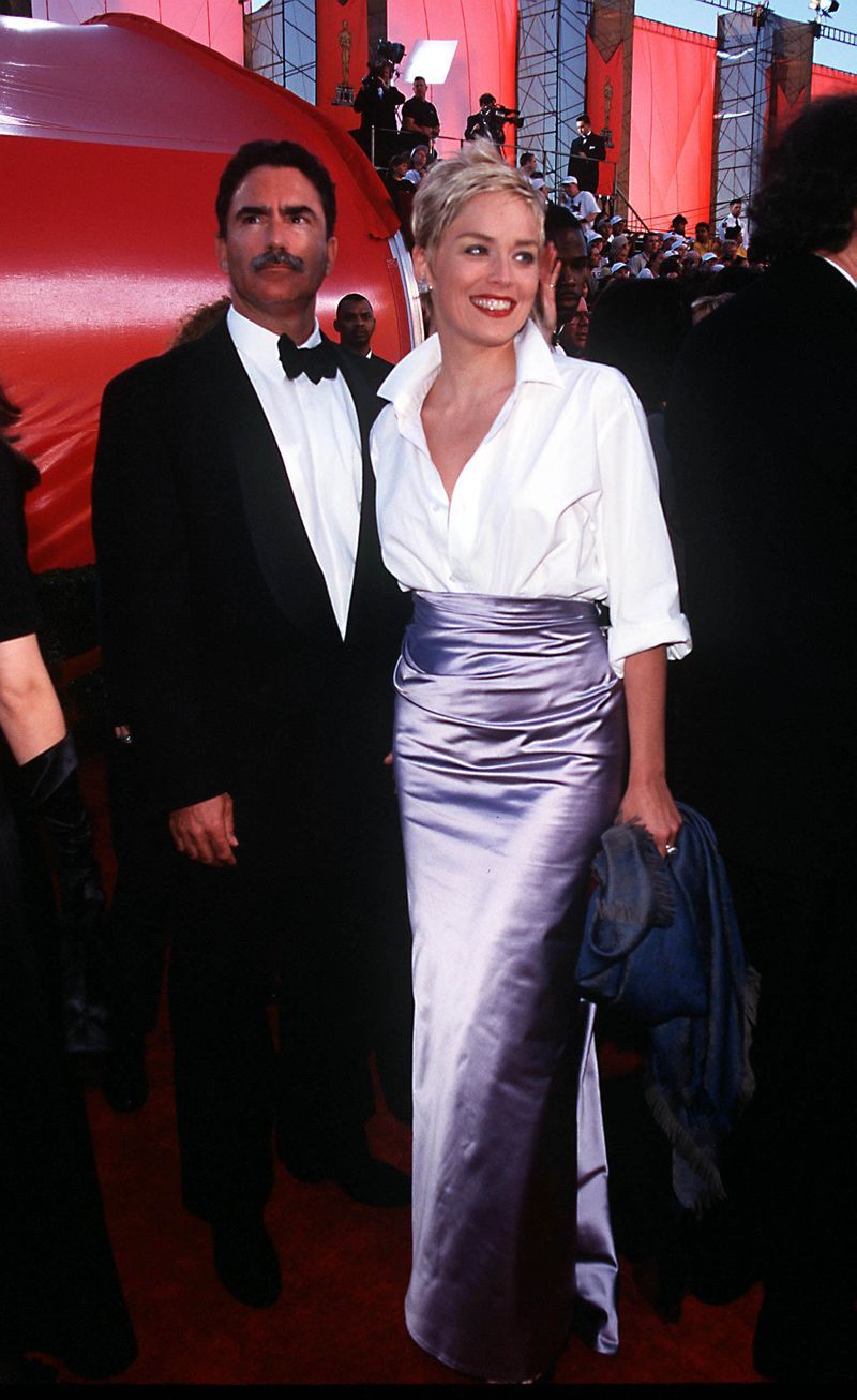 Sharon Stone at the Oscars in 1998