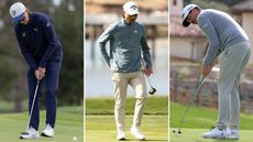Rickie Fowler, Min Woo Lee and Keegan Bradley all hit putters