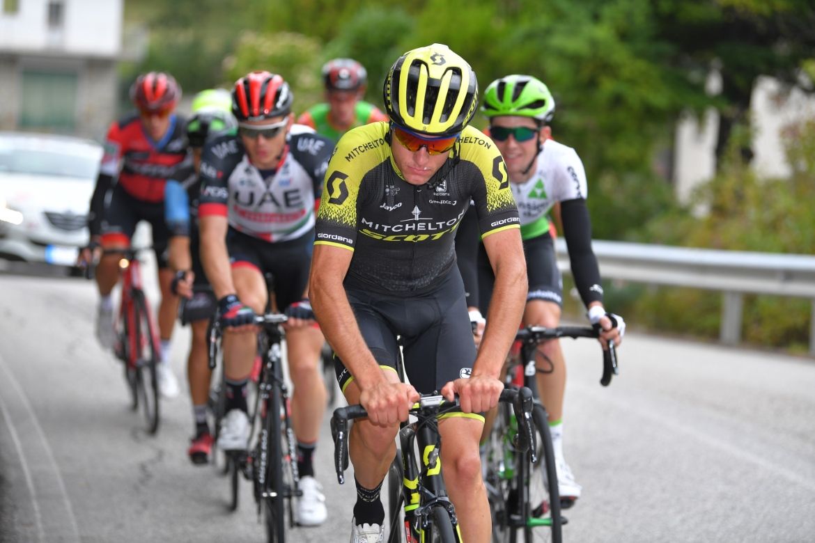 Rob Power leads the break