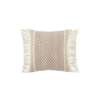 outdoor tassel boho pillow
