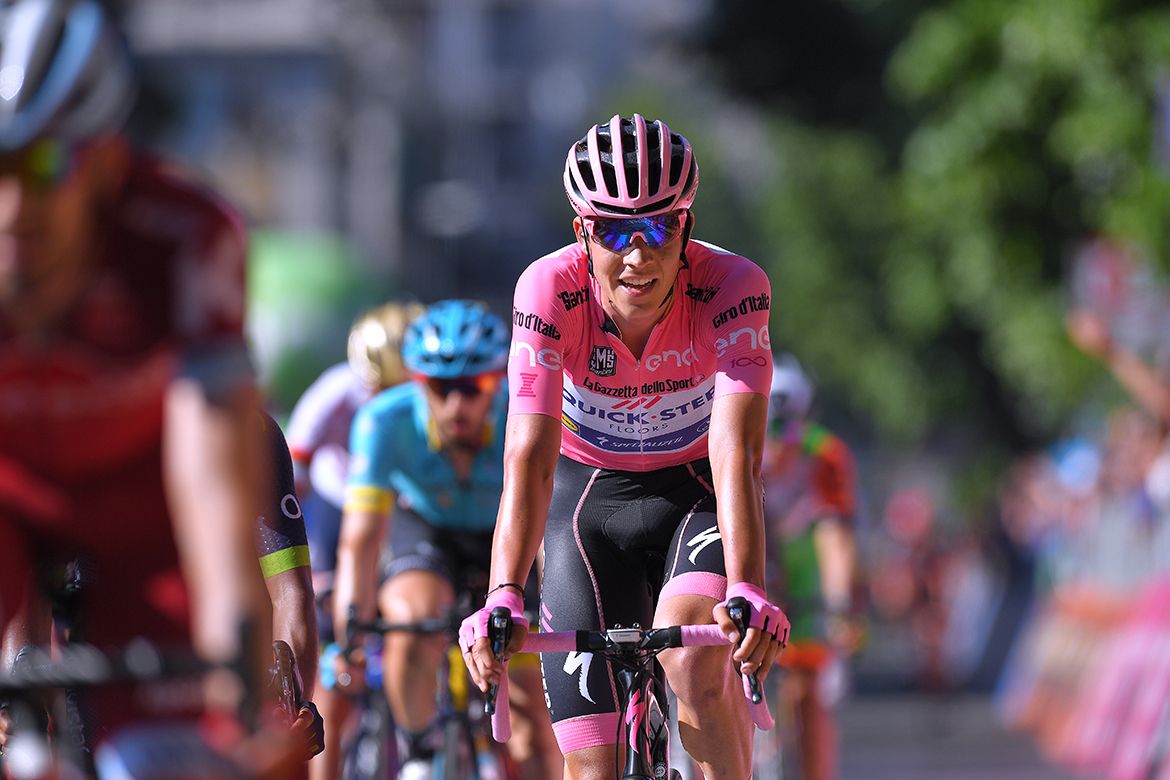 Bob Jungels on stage 5 of the Giro d'Italia