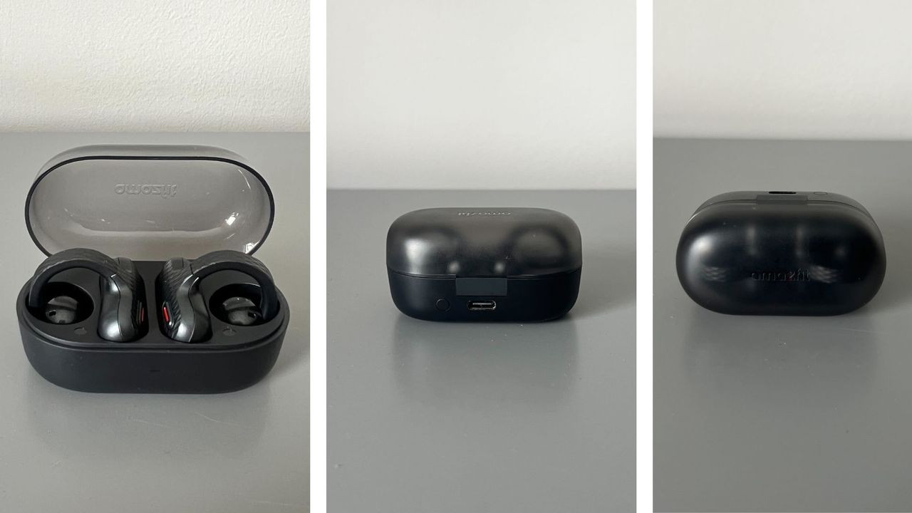 Amazfit Up bluetooth headphones on display by Grace Walsh