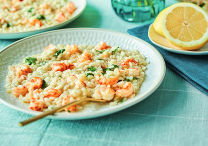 Crayfish Risotto with lemon