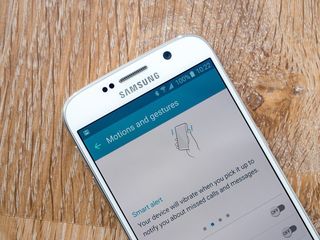 Galaxy S6 motion and gesture settings