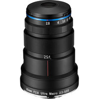 Laowa 25mm f/2.8 2.5-5X Ultra Macro: $349 (was $399)US deal