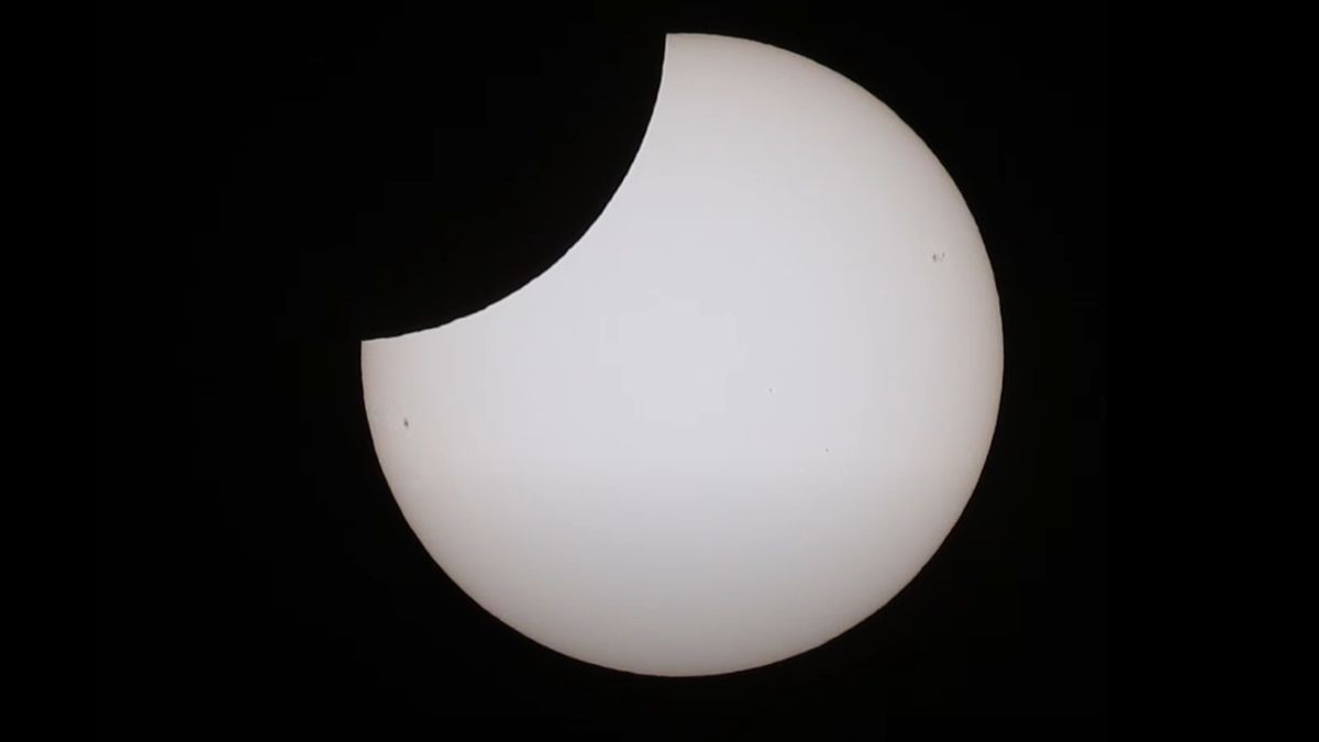partial solar eclipse
