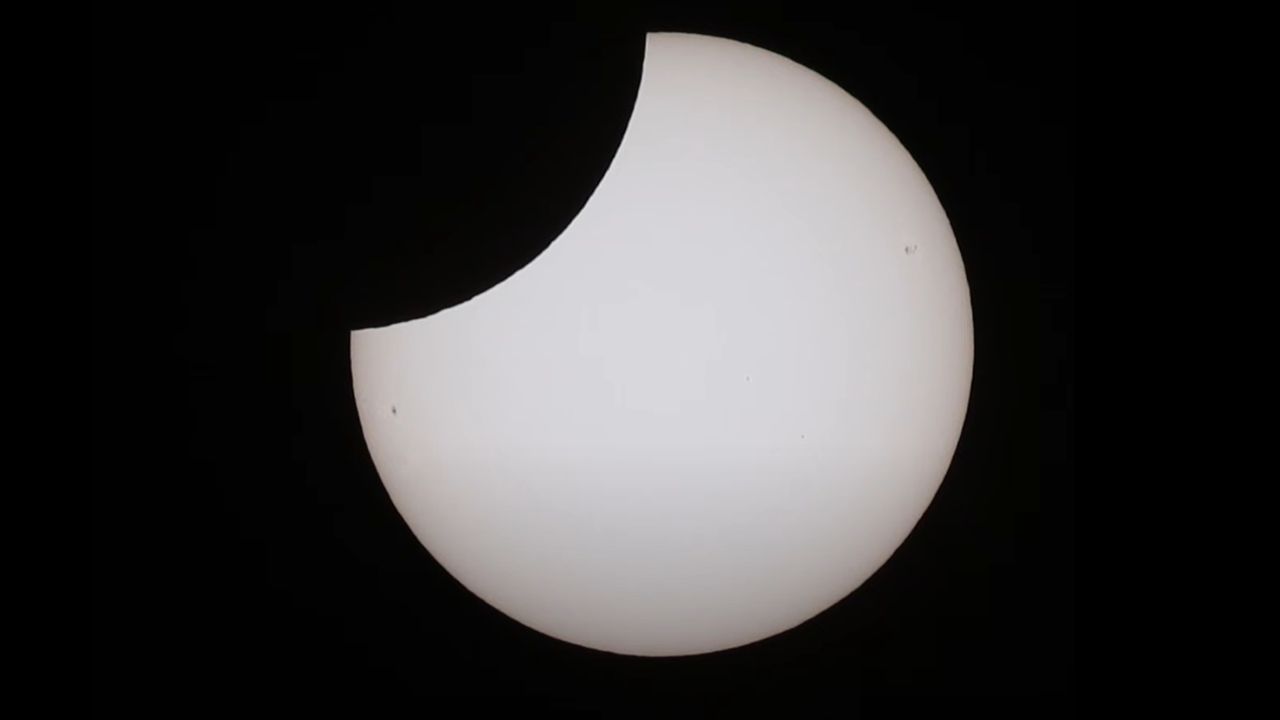 partial solar eclipse