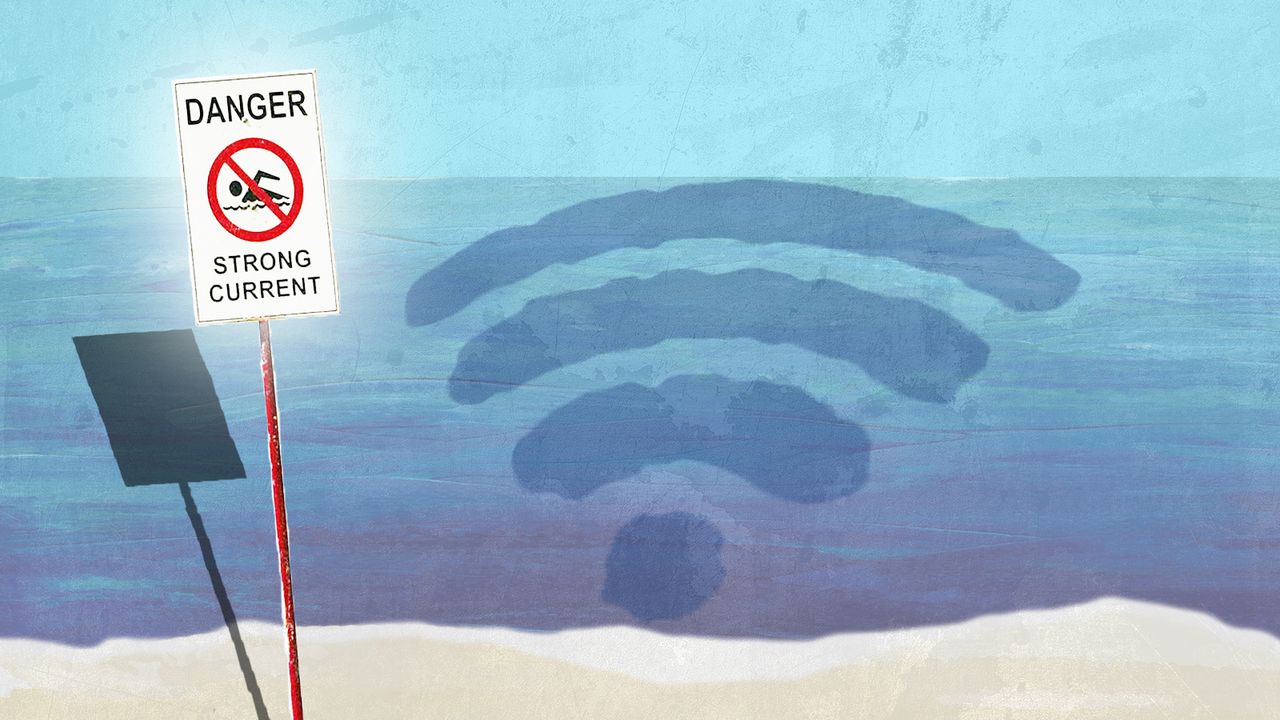 Internet rip current.