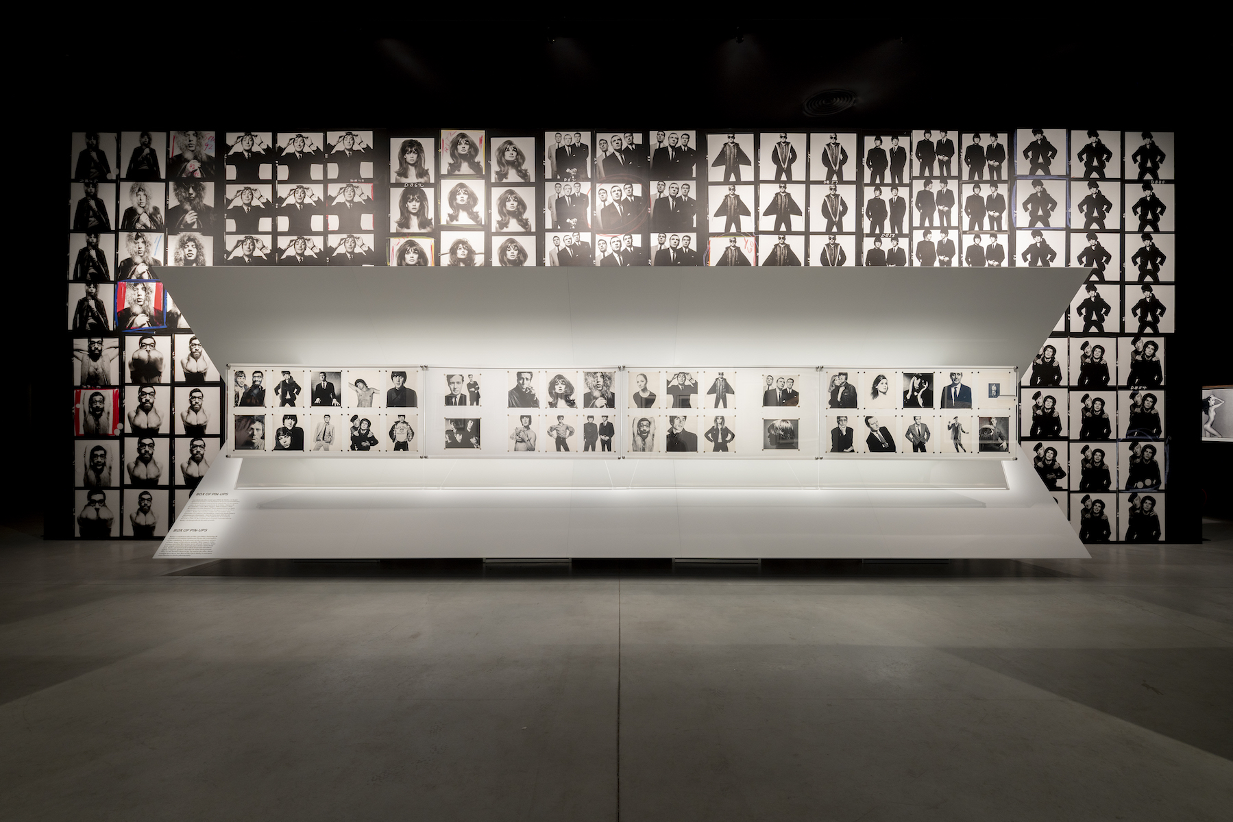 Exhibition View David Bailey's Changing Fashion Retrospective MOP Foundation Spain