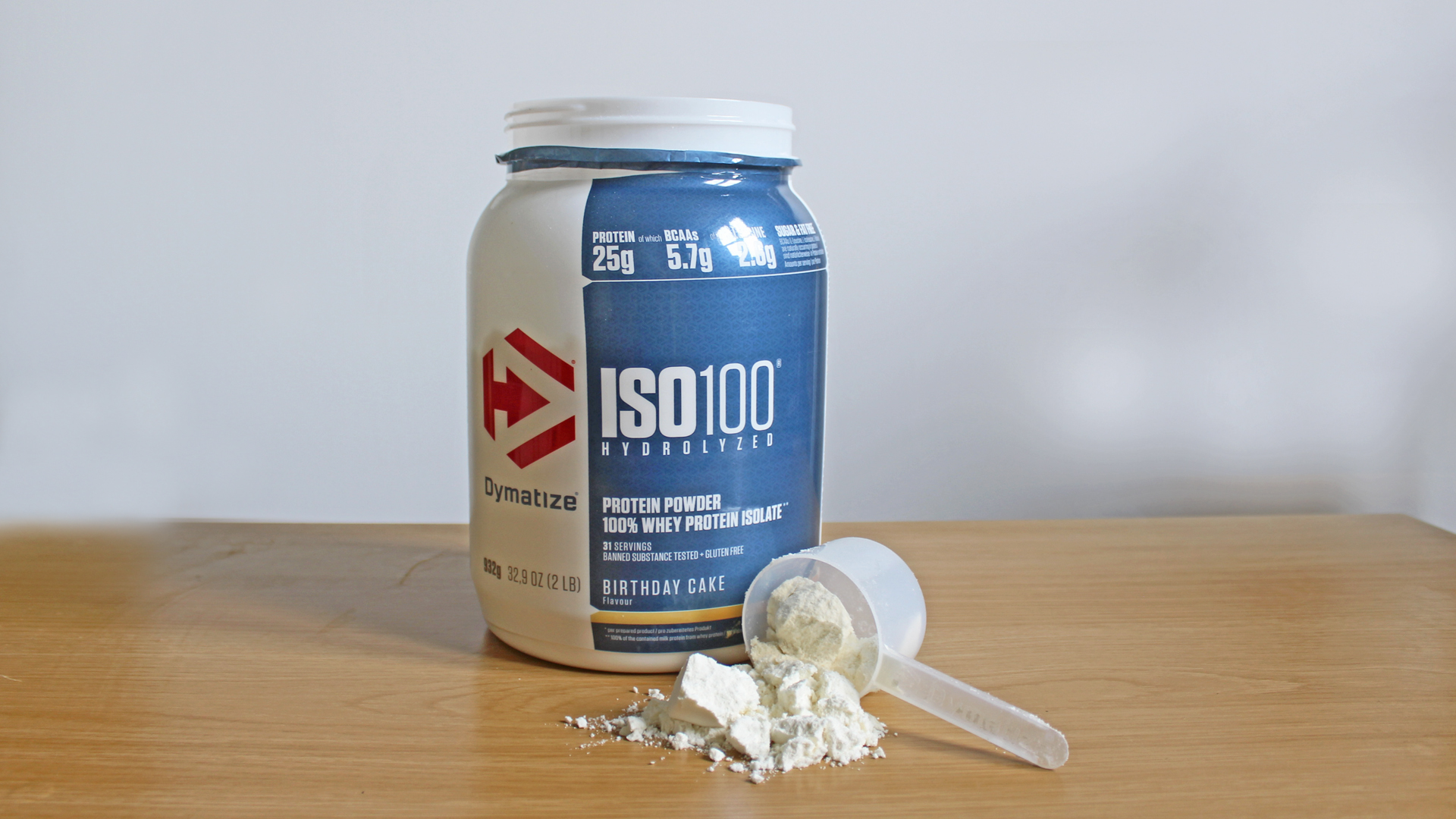 Dymatize Iso100 protein powder