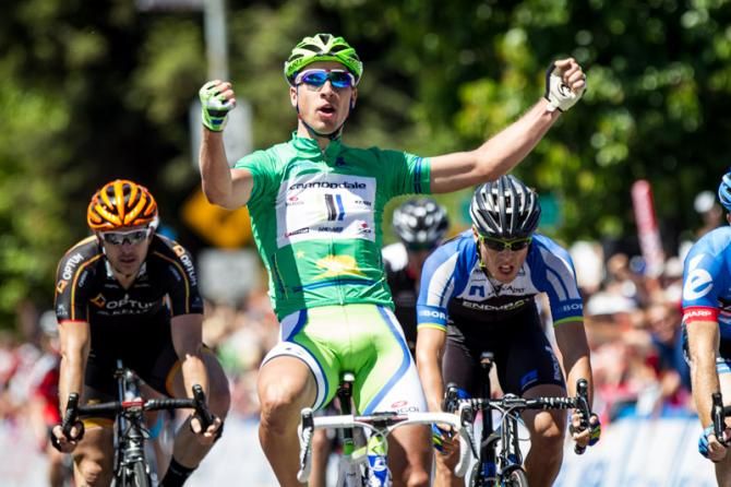 Peter Sagan (Cannondale) takes another stage win in Santa Rosa.