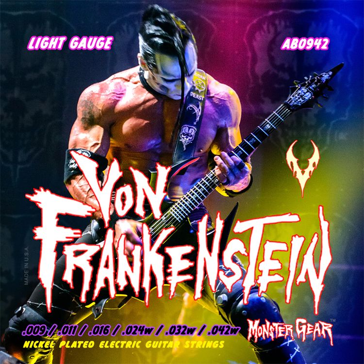 Von Frankenstein Monster Gear electric guitar strings