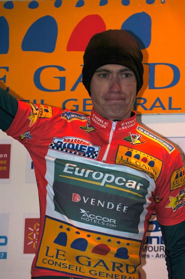 Pierre Rolland (Europcar) continues in the race lead at Etoile de Besseges