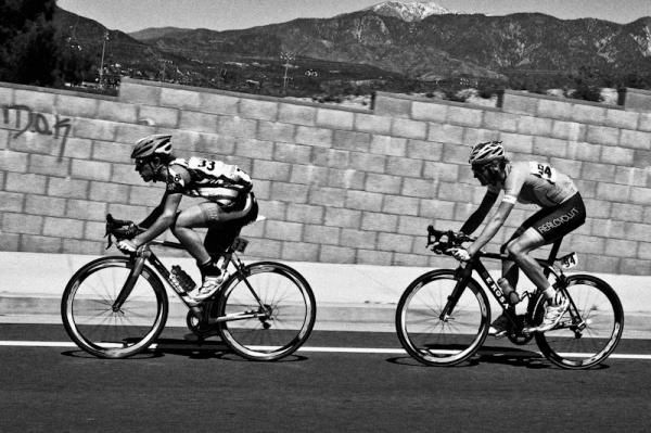 Heading through a bit of the suburbs with the climb still to come