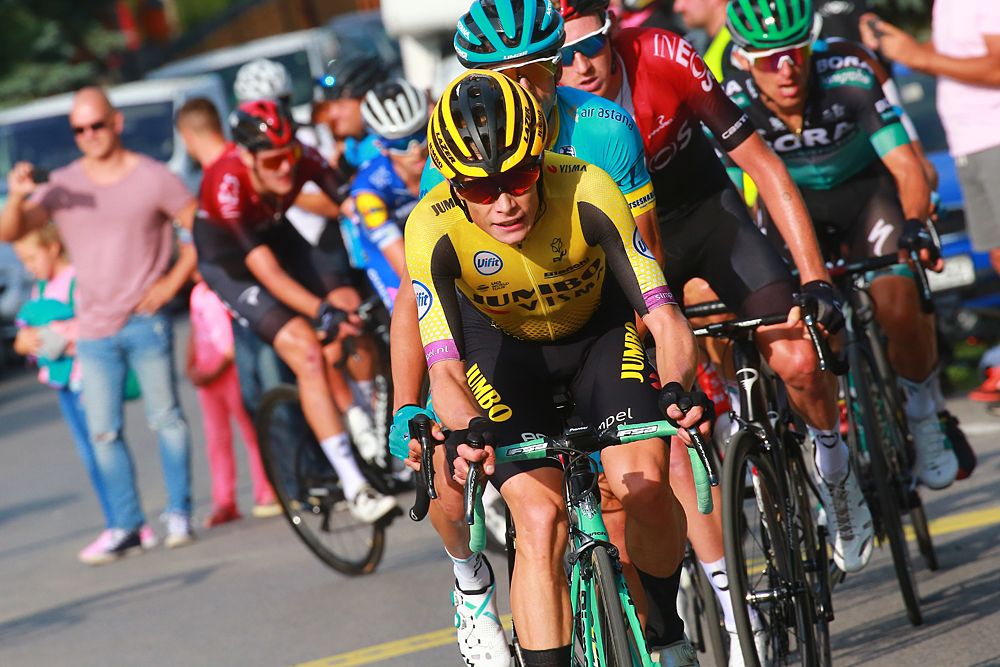 Jonas Vingegaard (DEN - Team Jumbo - Visma) leads the group stage 8 Tour de Pologne