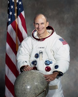 Ken Mattingly was pulled from the Apollo 13 crew just days before launch. He later piloted the command module on Apollo 16.