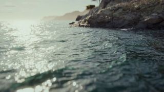 A 3D render of water