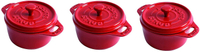 Staub Ceramic Round Mini 4" Cocotte, Set of 3 |Was $115, now $49.99 at Bloomingdale's