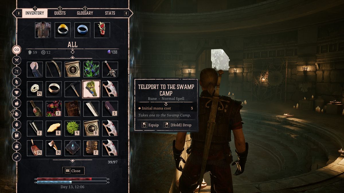 Gothic Remake fast travel - Teleport rune