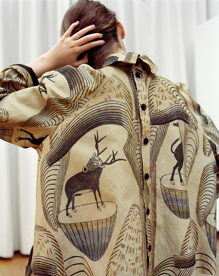 Martín Ramírez collection by Lemaire blouse