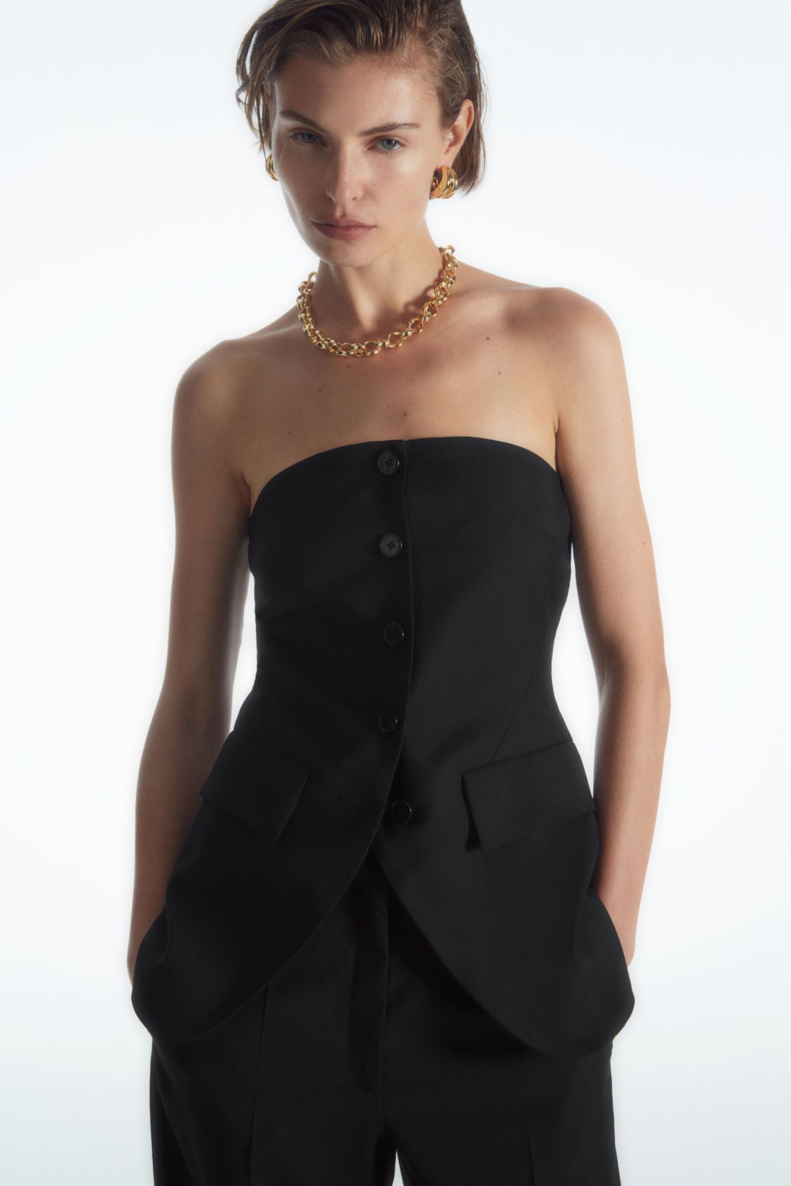 Tailored Waistcoat Bustier