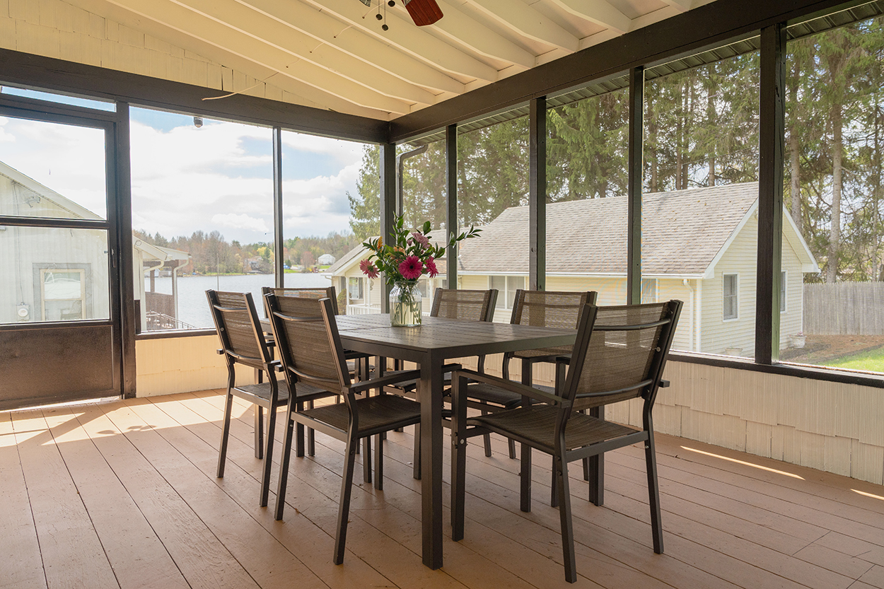 Covered porch