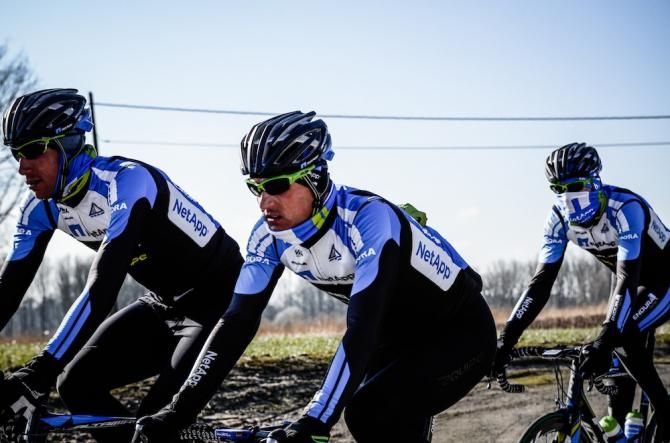 Team NetApp-Endura riders will be very familiar with the course prior to Omloop Het Nieuwsbald