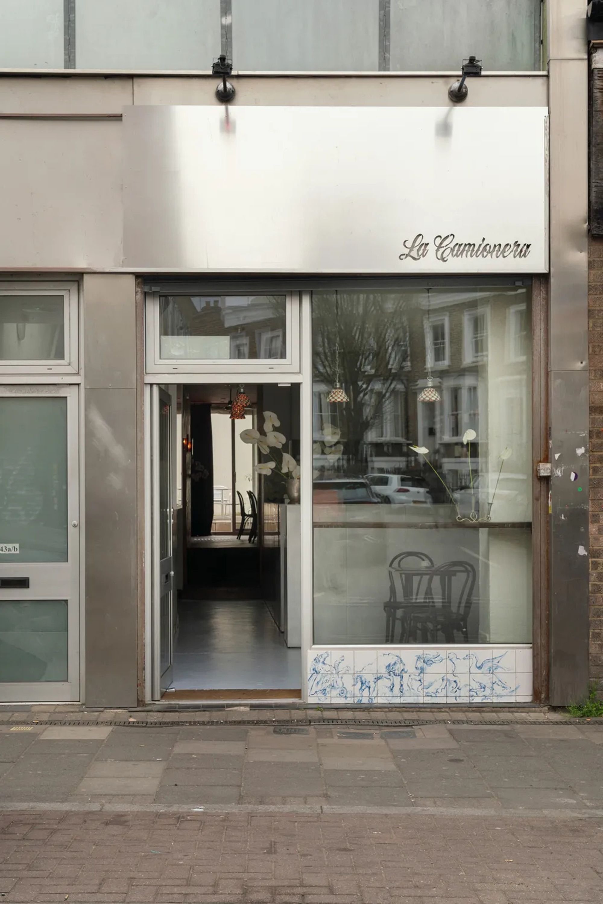 the exterior of La Camionera in hackney